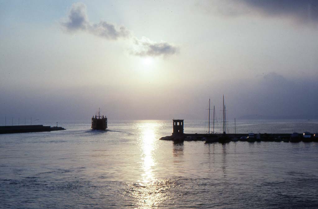 Morgenstimmung im Hafen von Casamicciola